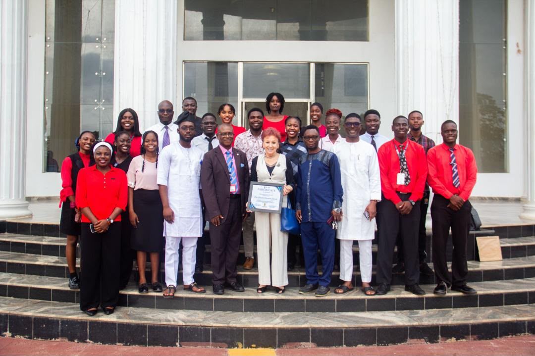 EKSUMSA, AMSA and NiMSA Southwest delegation at Afe Babalola University